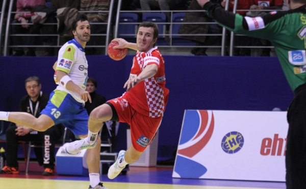 Handball EM: Manuel Strlek beim Abschluss