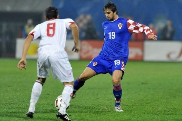 Der kroatische Nationalspieler Niko Kranjcar Der kroatische Nationalspieler Niko Kranjcar