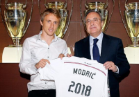Luka Modric verlängt seinen Vertrag bei Real Madrid bis 2018