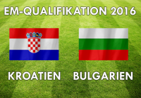 EM-Qualifikation 2016: Kroatien gegen Bulgarien im Livestream