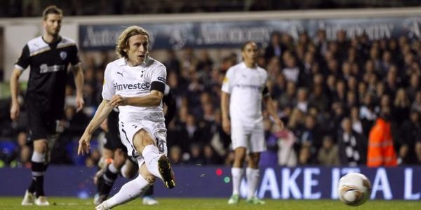 Luka Modric von den Tottenham Hotspurs