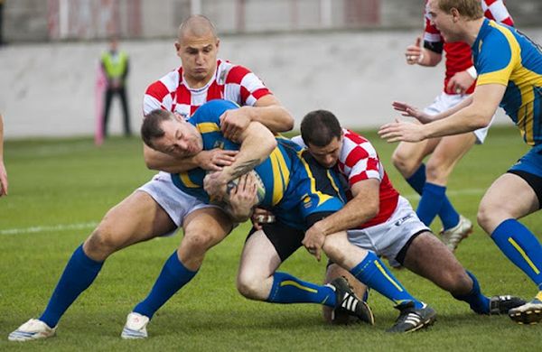 Rugby: Kroatien mit Kantersieg gegen Serbien!