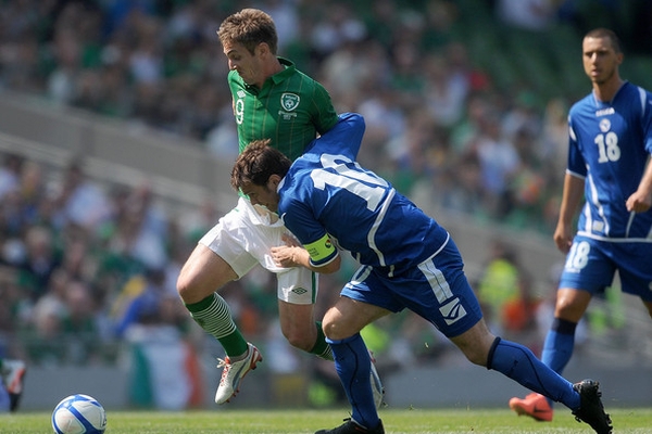 Irland gewinnt Testspiel gegen Bosnien und Herzegowina mit 1:0