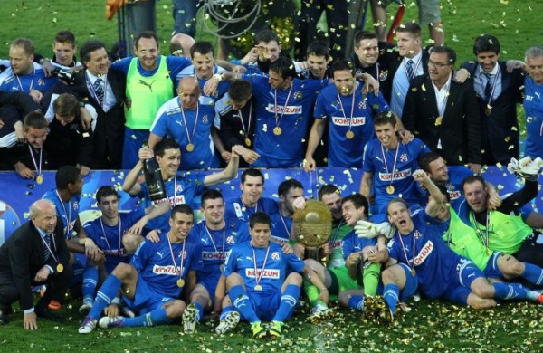 Dinamo gewinnt den kroatischen Pokal und sichert sich somit das Double!