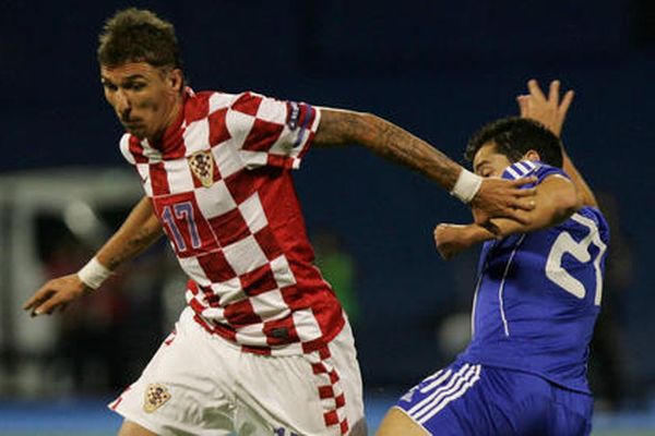 Der kroatische Nationalspieler Mario Mandzukic