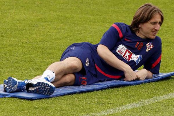 Der kroatische Nationalspieler Luka Modric