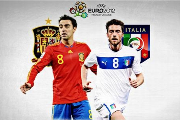 EURO 2012: Spanien gegen Italien