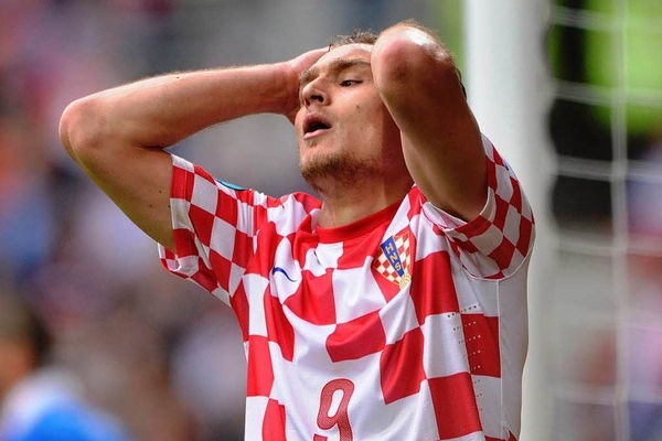 EURO 2012: Der Einsatz von Nikica Jelavic gegen Spanien ist fraglich