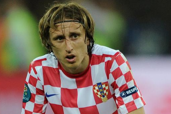 Der kroatischer Nationalspieler Luka Modric