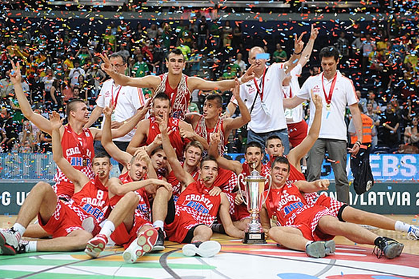 Basketball: Kroatiens U18 Auswahl wird Europameister!