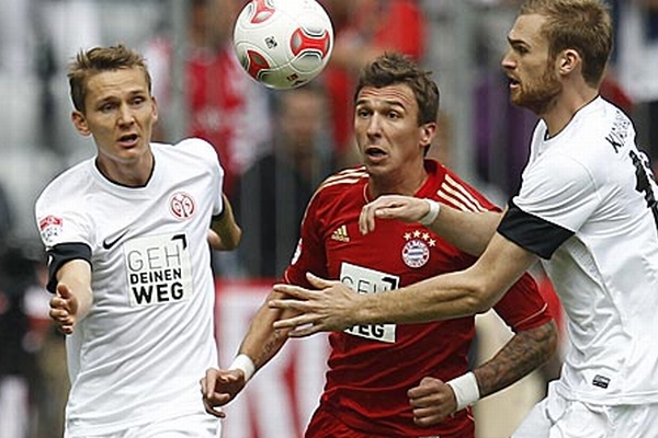Video: Mario Mandzukic trifft auch gegen Mainz!