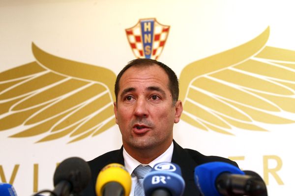 Kroatiens Nationaltrainer Igor Stimac