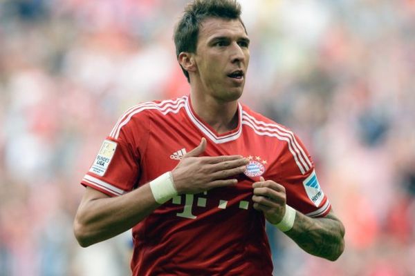 Mario Mandzukic vom FC Bayern München