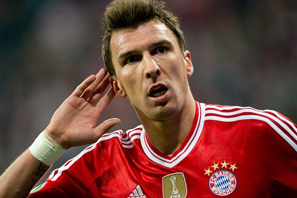 Mario Mandzukic vom FC Bayern München