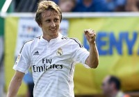 Ivica Olic, Ivan Rakitic und Luka Modric präsentieren sich in Topform