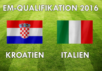 EM-Qualifikation 2016: Kroatien gegen Italien im Livestream