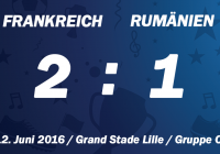 EM 2016: Frankreich zittert sich zum 2:1-Auftakterfolg gegen Rumänien